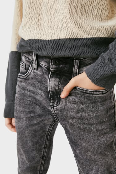 Enfants garçons - Jean skinny - jog denim - jean gris