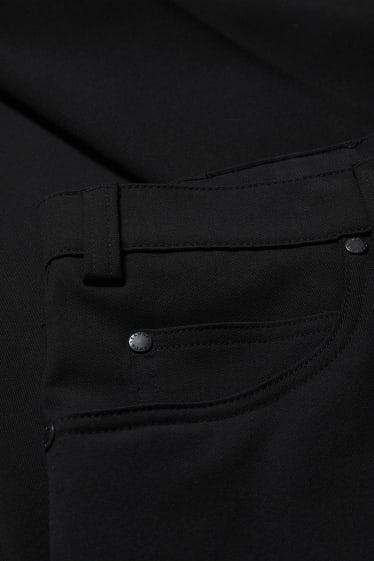 Bărbați - Pantaloni - regular fit - negru