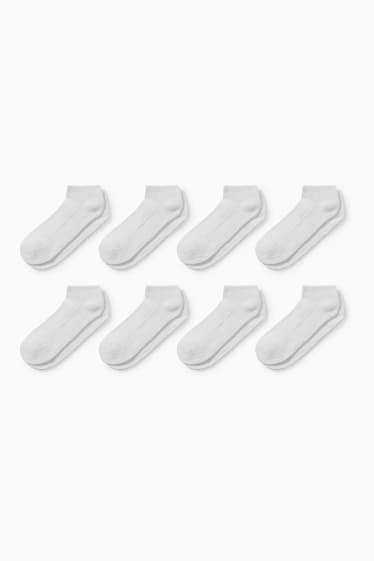 Damen - Multipack 8er - Socken - Massagesohle - weiß