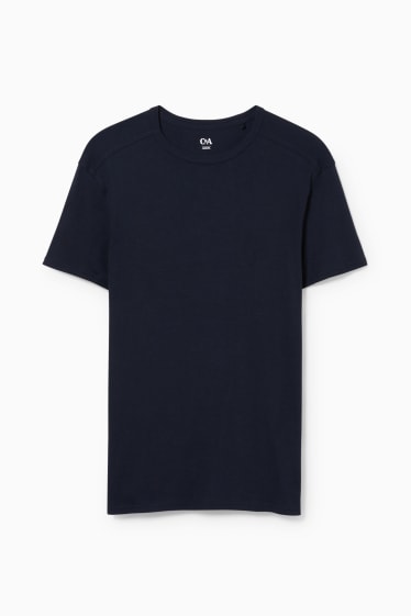 Men - T-shirt - dark blue