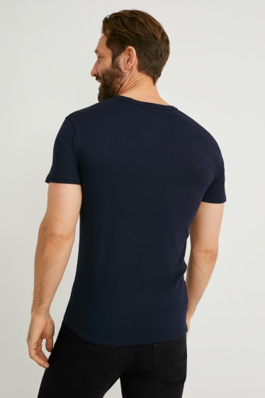 Men - T-shirt - dark blue
