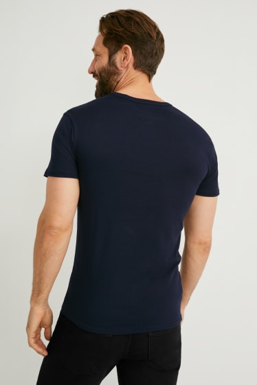 Hommes - T-shirt - bleu foncé