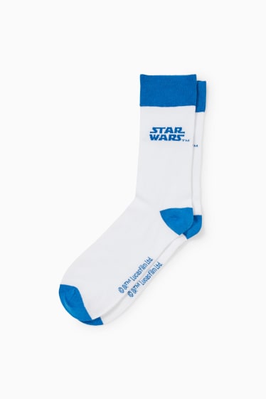 Men - Socks - Star Wars - white