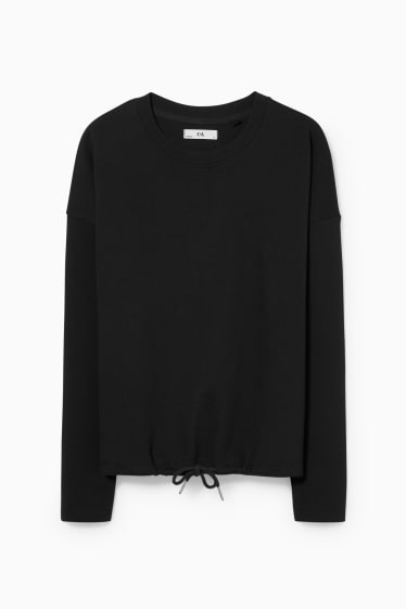 Damen - Sweatshirt - schwarz