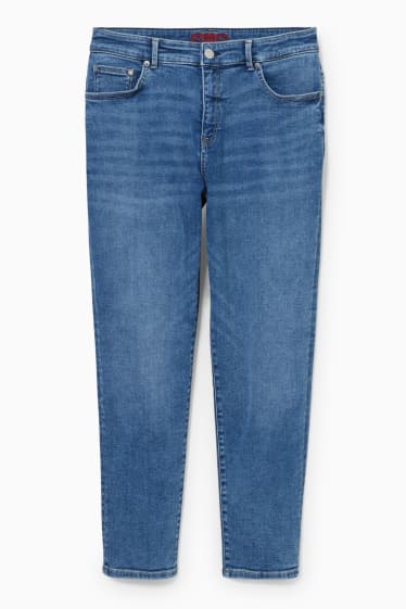 Femmes - Jeans boyfriend - mid waist - jean bleu