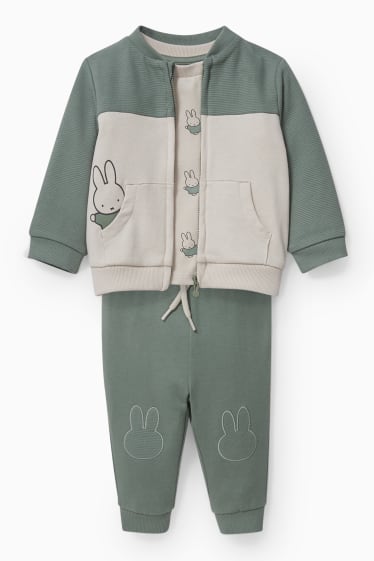 Babies - Miffy - baby outfit - 3 piece - green