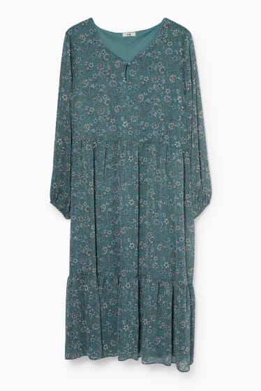Women - Dress - floral - green