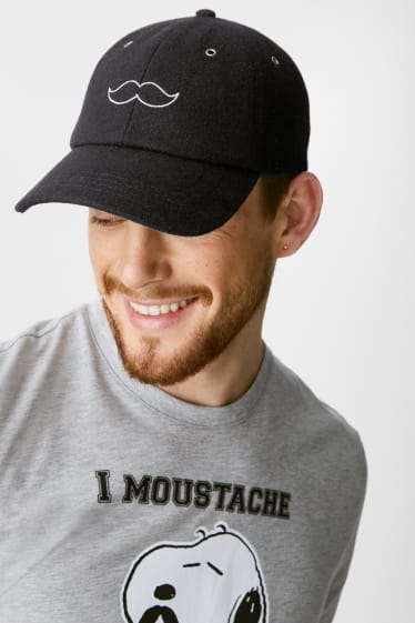 Men - Cap - Movember - black