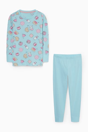 Children - Pyjamas - 2 piece - light turquoise