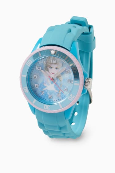 Kinder - Die Eiskönigin - Armbanduhr - helltürkis