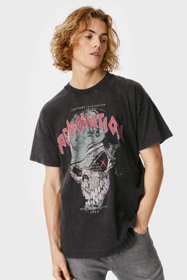 Men - CLOCKHOUSE - T-shirt - black