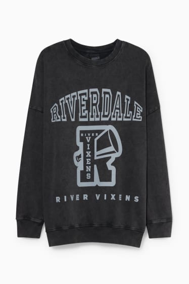 Teens & young adults - CLOCKHOUSE - sweatshirt - Riverdale - dark gray