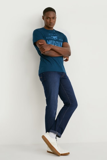 Mężczyźni - MUSTANG - slim jeans - Washington - dżins-niebieski