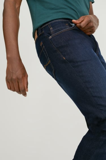 Men - MUSTANG - slim jeans - Washington - denim-dark blue