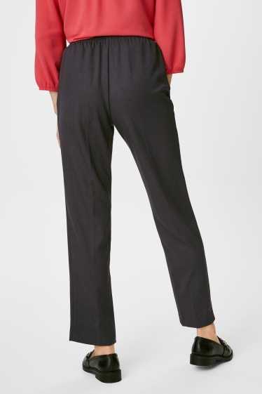Women - Trousers - anthracite
