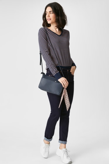 Women - Premium slim jeans - denim-dark blue
