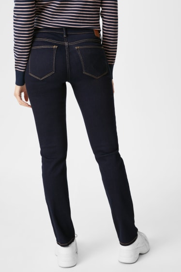 Damen - Premium Slim Jeans - jeans-dunkelblau