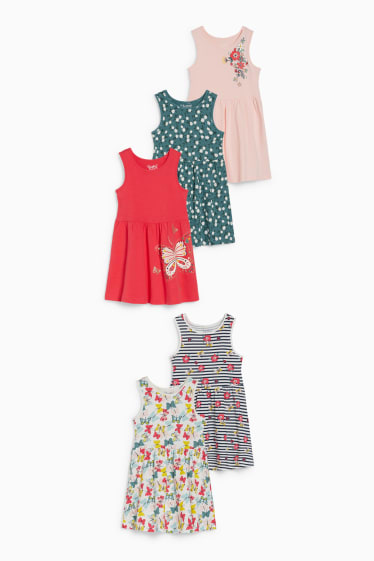Children - Multipack of 5 - dress - multicoloured