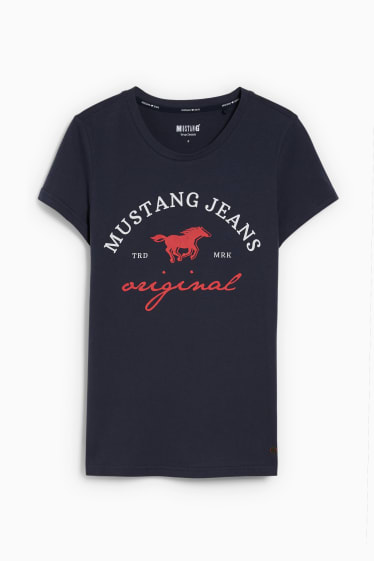 Women - MUSTANG - T-shirt - dark blue