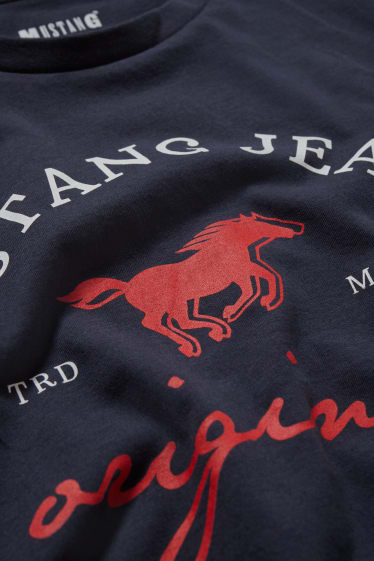 Women - MUSTANG - T-shirt - dark blue