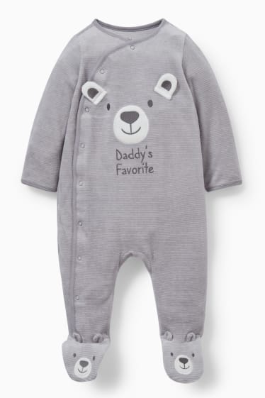 Babies - Baby sleepsuit - gray-melange