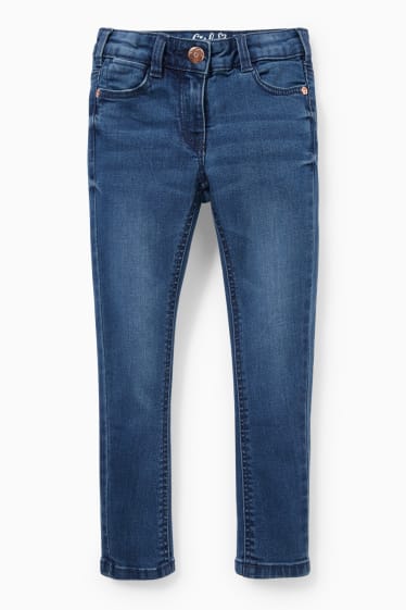 Copii - Fete - Super skinny jeans - denim-albastru
