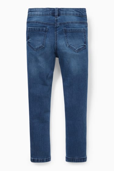 Copii - Fete - Super skinny jeans - denim-albastru