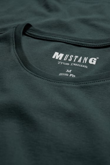 Herren - MUSTANG - T-Shirt - dunkelgrün