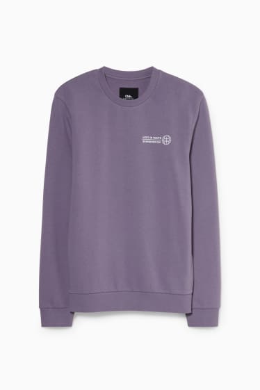 Men - CLOCKHOUSE - sweatshirt - light violet