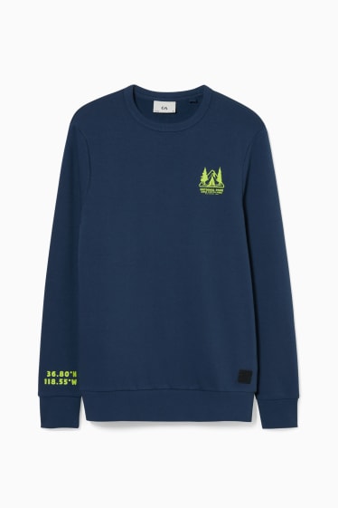 Men - Sweatshirt - dark blue