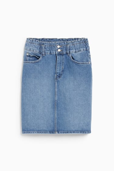 Damen - Jeansrock - jeans-blau