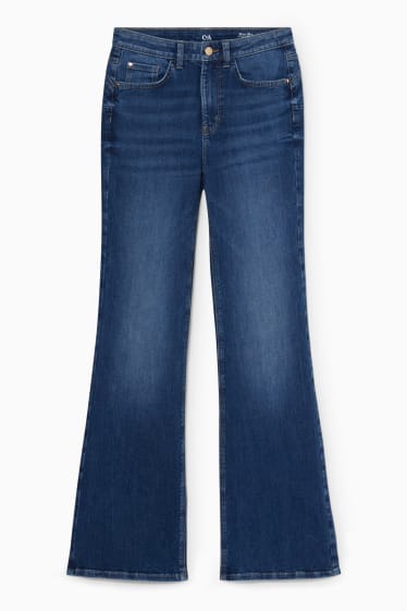 Donna - Flare jeans - shaping jeans - a vita alta - jeans blu