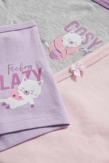 Kinderen: meisjes - Set van 3 - boxershorts - gekleurd