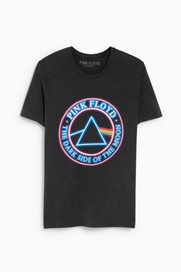Uomo - CLOCKHOUSE - t-shirt - Pink Floyd - nero