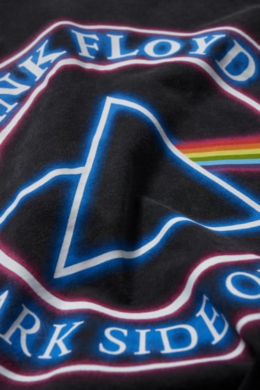 Uomo - CLOCKHOUSE - t-shirt - Pink Floyd - nero