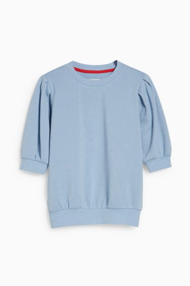 Kinderen - Sweatshirt - glanzend - lichtblauw