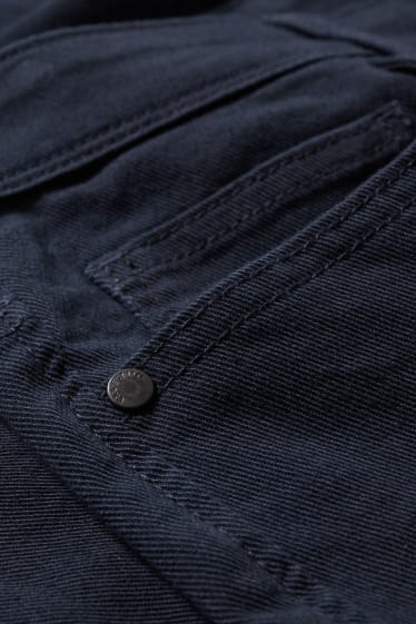 Uomo - Pantaloni - Regular Fit - blu scuro