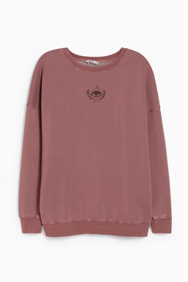 Teens & Twens - CLOCKHOUSE - Sweatshirt - bordeaux