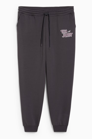 Dames - CLOCKHOUSE - joggingbroek - Tom & Jerry - donkergrijs