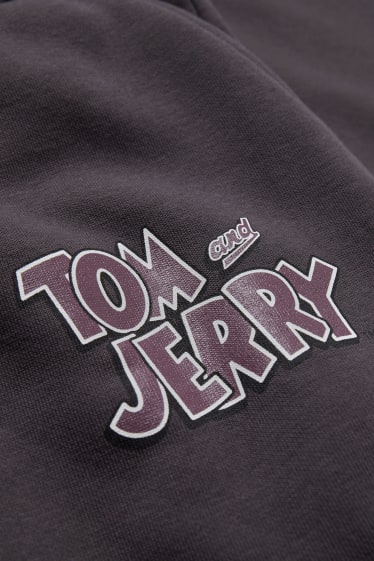 Dames - CLOCKHOUSE - joggingbroek - Tom & Jerry - donkergrijs