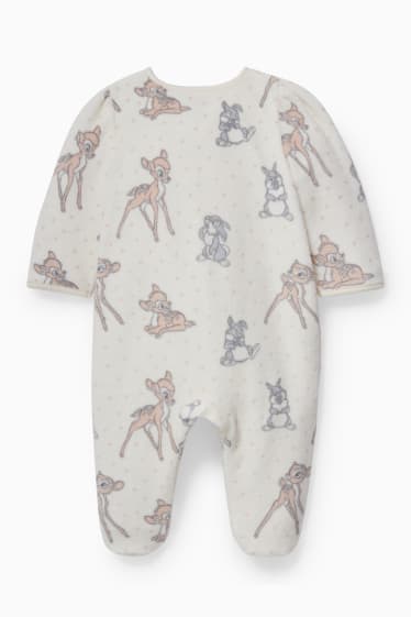 Babies - Bambi - baby sleepsuit - white