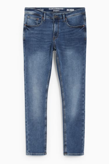Nastolatki - CLOCKHOUSE - skinny jeans - jog denim - dżins-niebieski