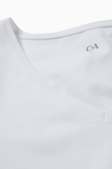 Femei - Multipack 2 buc. - tricou Basic - alb