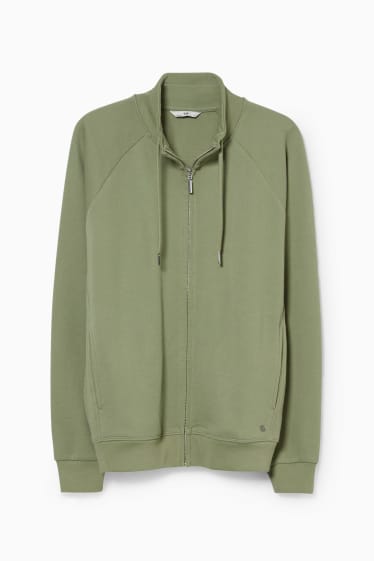 Women - Zip-through sweatshirt - green