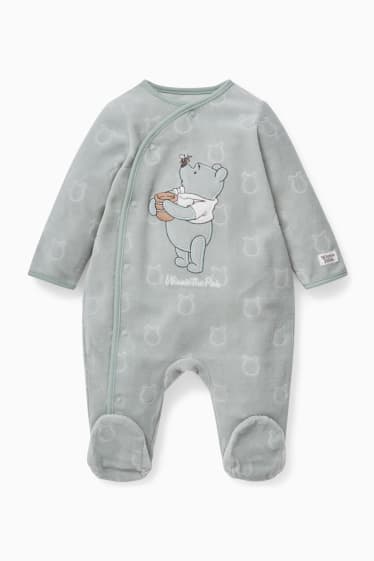 Baby's - Winnie de Poeh - baby-pyjama - groen