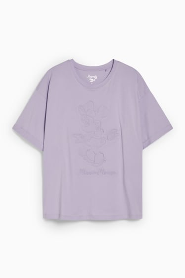 Donna - T-shirt - Minnie - viola chiaro