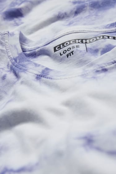 Ados & jeunes adultes - CLOCKHOUSE - T-shirt - bleu / blanc
