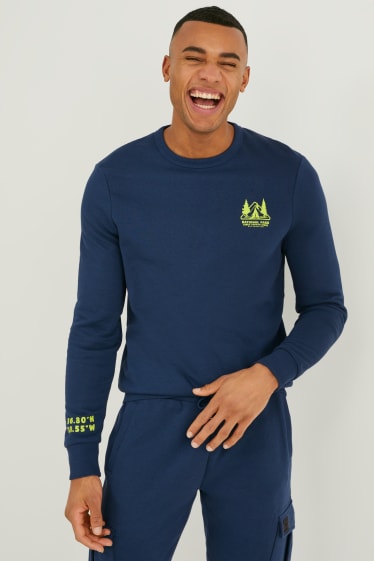 Men - Sweatshirt - dark blue