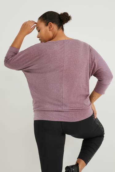 Femei - Bluză funcțională - violet melanj