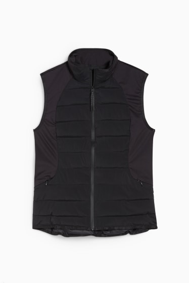 Women - Quilted gilet - hiking - THERMOLITE® - black
